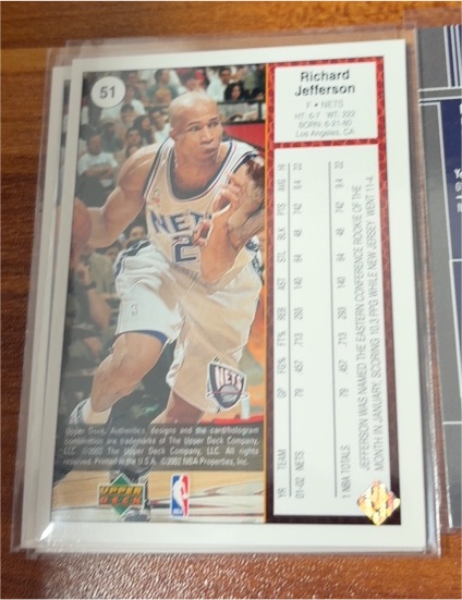 1994-95 Upper Deck Collector's Choice #51 Richard Jefferson — front