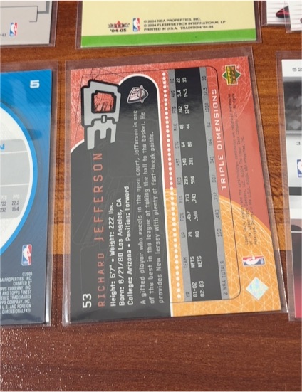 2003 Upper Deck #53 Richard Jefferson — front