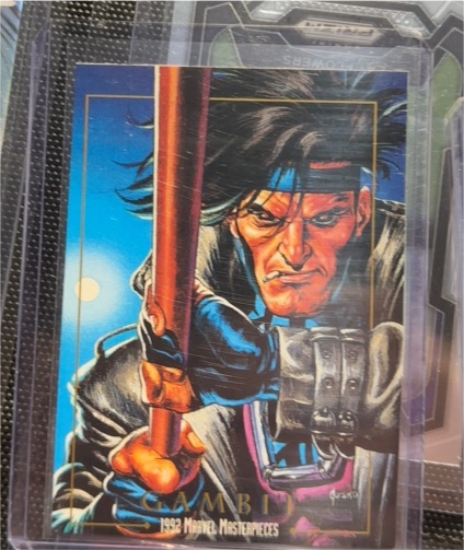 1992 SkyBox Marvel Masterpieces #29 Gambit — front