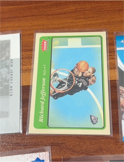 2003 Fleer #Richard Jefferson — front