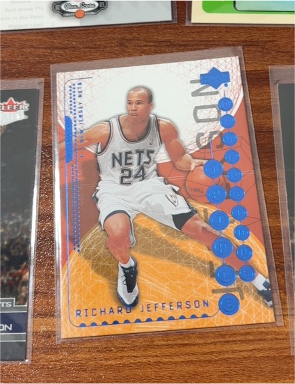 2003-04 Upper Deck Triple Dimensions #53 Richard Jefferson — front