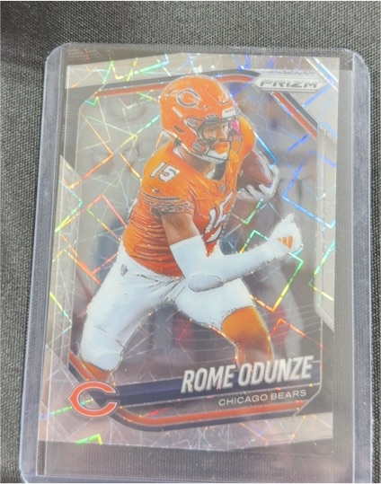 2025 Panini Prizm #8 Rome Odunze — front