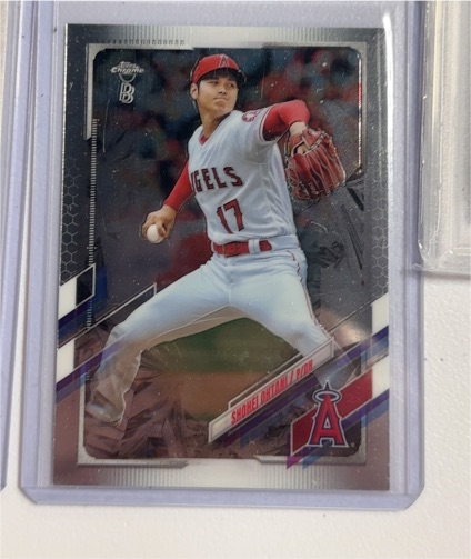 2021 Topps Chrome #159 Shohei Ohtani — front