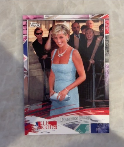2020 Topps UK Edition #UKI-15 Princess Diana U.K. Icons — front