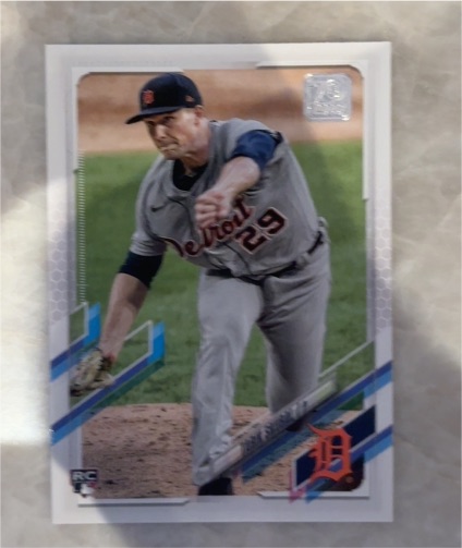 2021 Topps #92 Tarik Skubal — front
