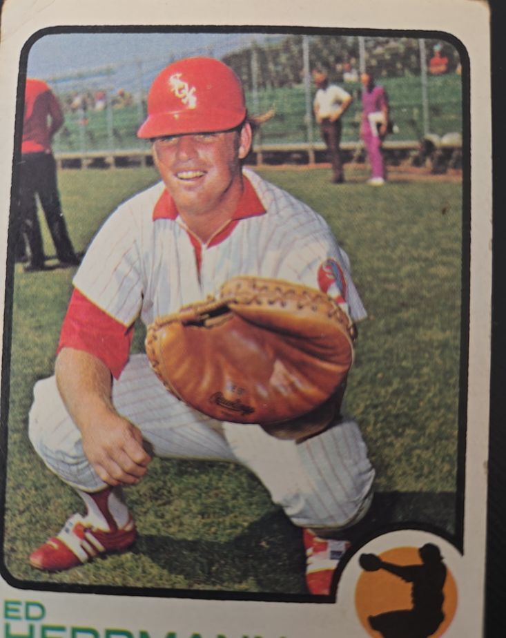 1973 Topps #73 Ed Herrmann — front