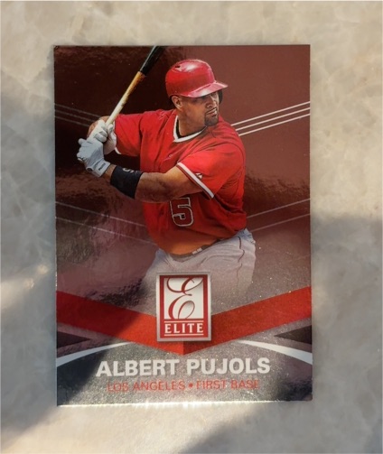 2015 Panini Elite #40 Albert Pujols — front