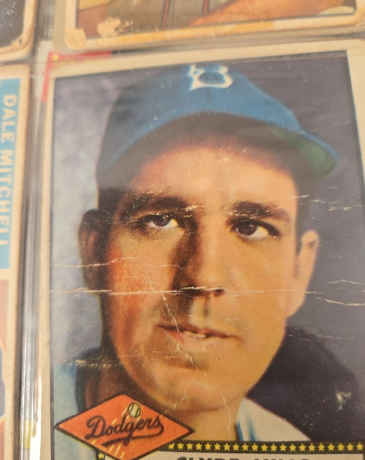 1953 Bowman Color #14 Billy Loes Brooklyn Dodgers — front