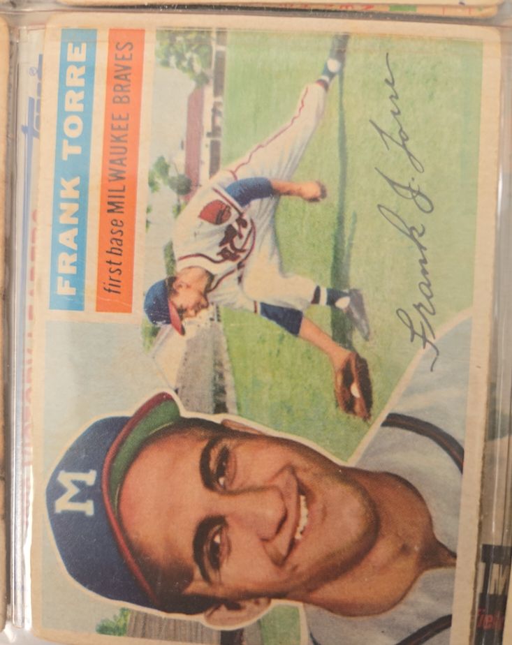 1956 Topps #172 Frank Torre — front