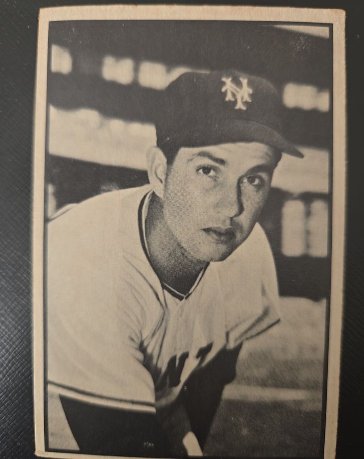 1953 Bowman Black and White #40 Larry Jansen — front