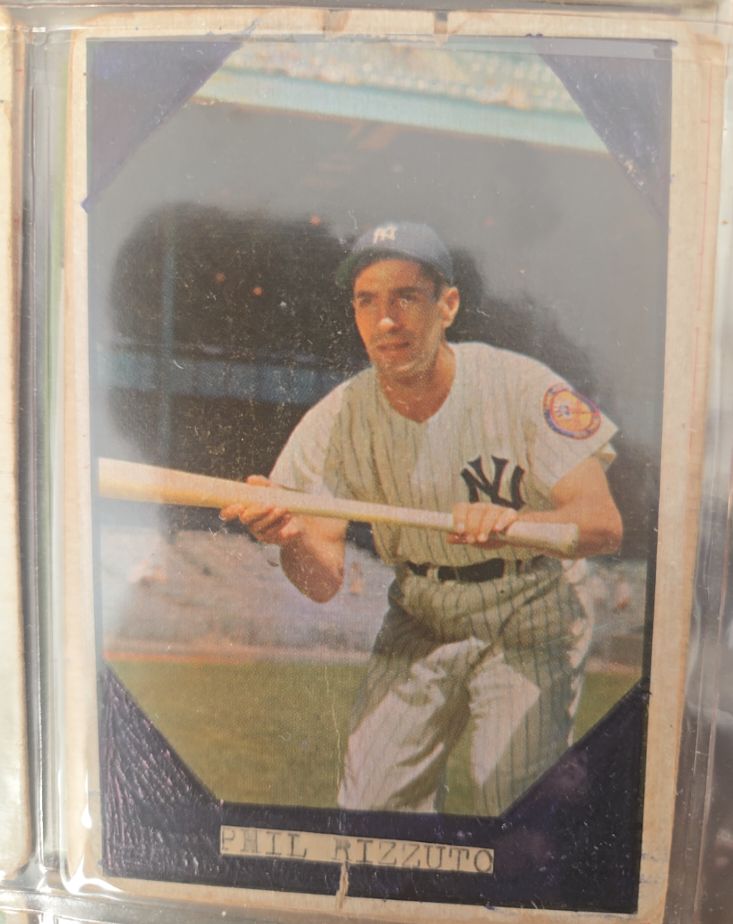 1953 Bowman Color #9 Phil Rizzuto — front