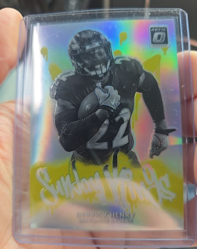 2025 Panini Donruss Optic #18 Derrick Henry Sunday Kings — front