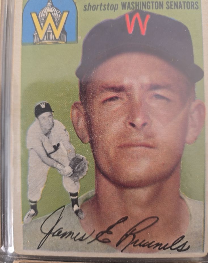 1954 Topps #6 Pete Runnels — front