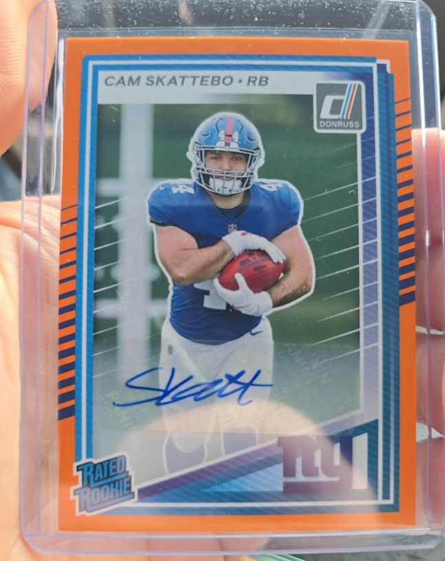 2025 Donruss #302 Cam Skattebo — front