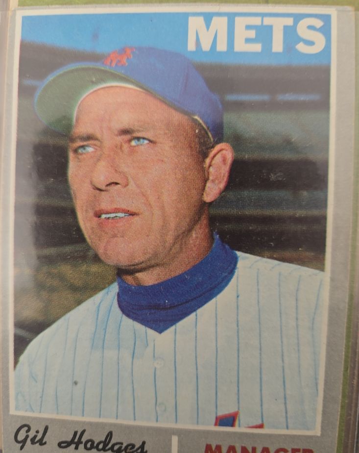 1970 Topps #394 Gil Hodges — front