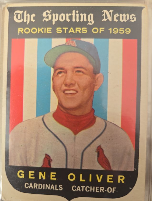 1959 Topps #135 Gene Oliver — front