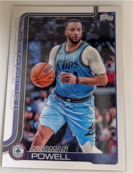 2025-26 Topps #144 Norman Powell — front
