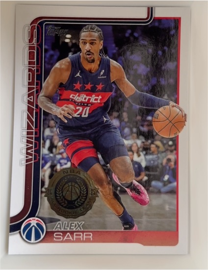2025-26 Topps #96 Alex Sarr — front