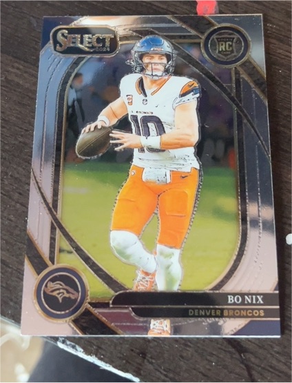 2024 Panini Select Club Level #221 Bo Nix — front