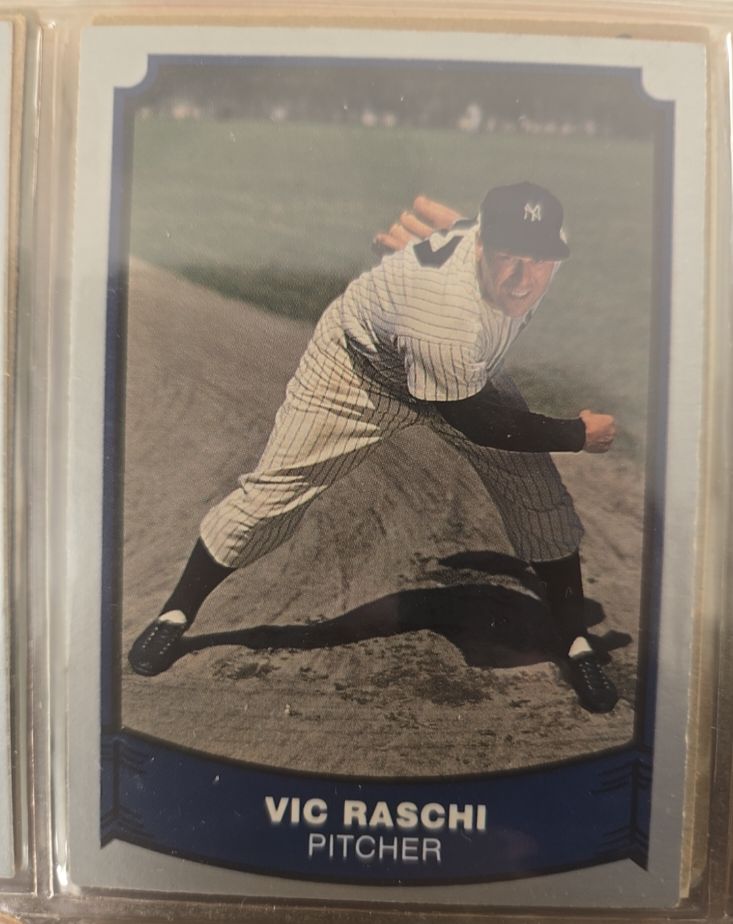 1988 Pacific Legends I #70 Vic Raschi — front