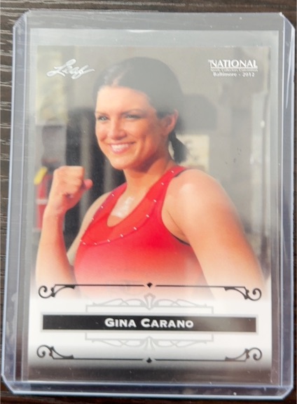 2012 Leaf The National #Gina Carano — front