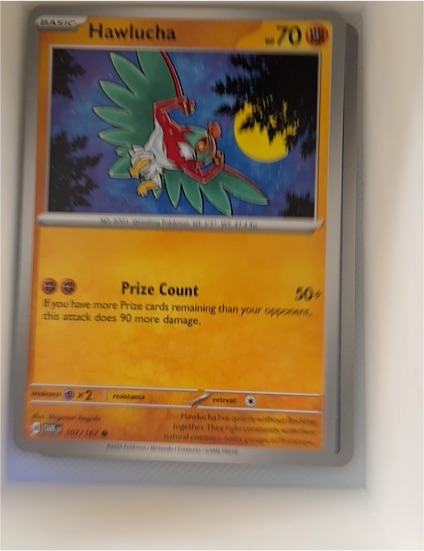 2024 Pokémon SV06: Twilight Masquerade #107 Hawlucha — front