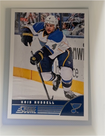 2013-14 Score #451 Kris Russell — front