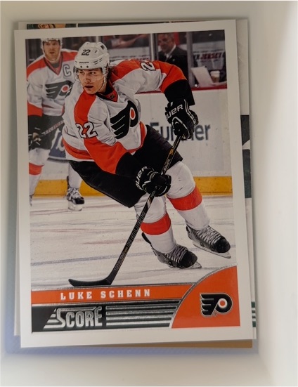 2013-14 Score #370 Luke Schenn — front