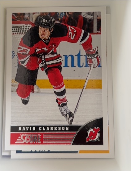 2011-12 Score #280 David Clarkson — front