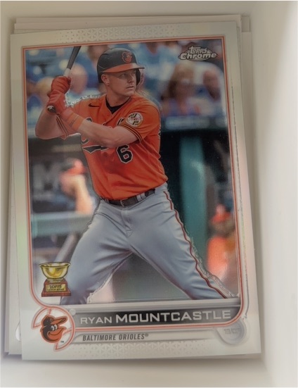 2022 Topps Chrome #109 Ryan Mountcastle — front