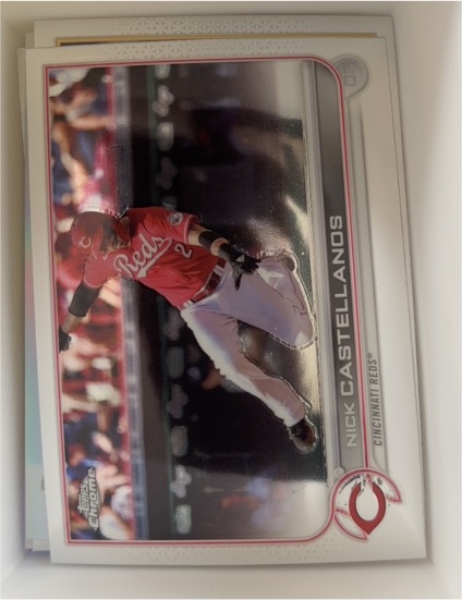 2022 Topps Chrome #4 Nick Castellanos — front