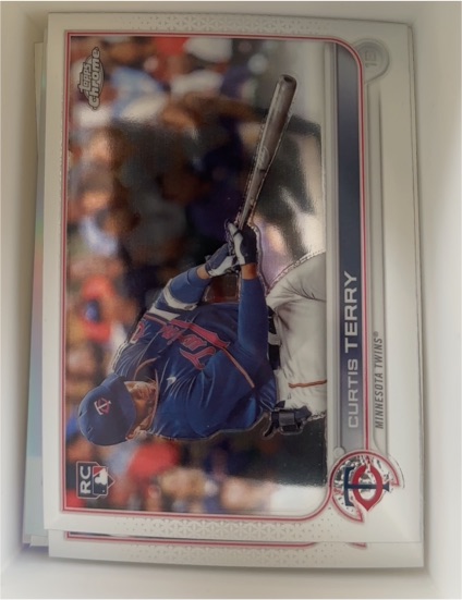 2022 Topps Chrome #68 Curtis Terry — front