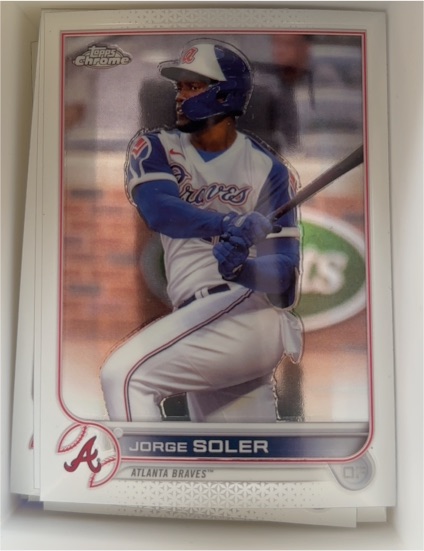 2022 Topps Chrome #189 Jorge Soler — front
