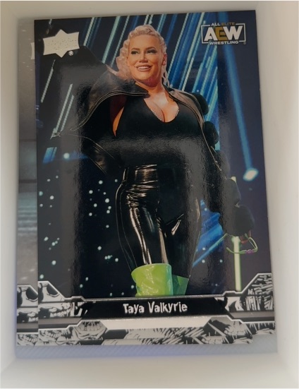 2023 Upper Deck AEW All Elite Wrestling #6 Taya Valkyrie — front
