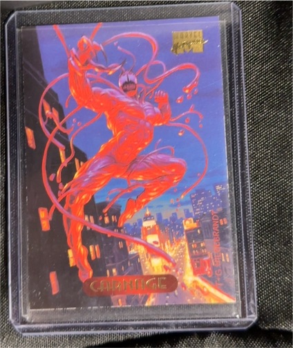 1994 Fleer Marvel Masterpieces #20 Carnage — front