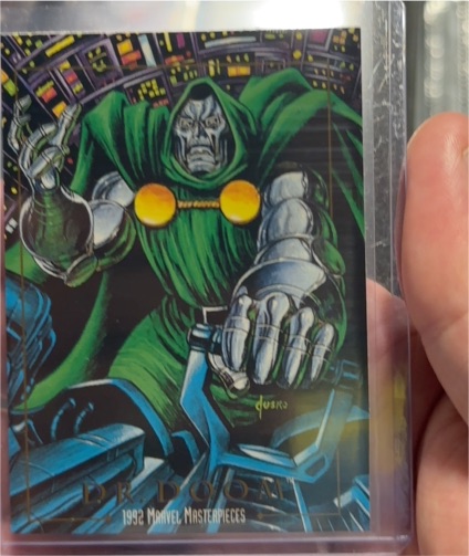 1992 SkyBox Marvel Masterpieces #26 Dr. Doom — front