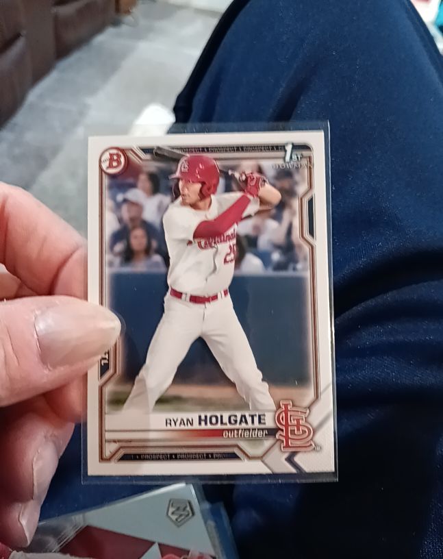 2021 Bowman Draft #BD-148 Ryan Holgate — front