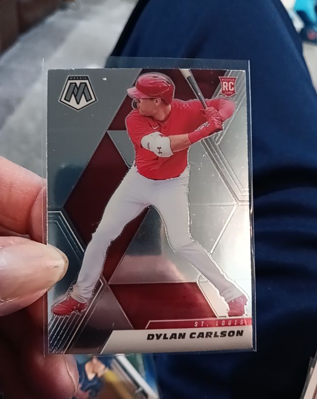 2021 Panini Mosaic #227 Dylan Carlson — front