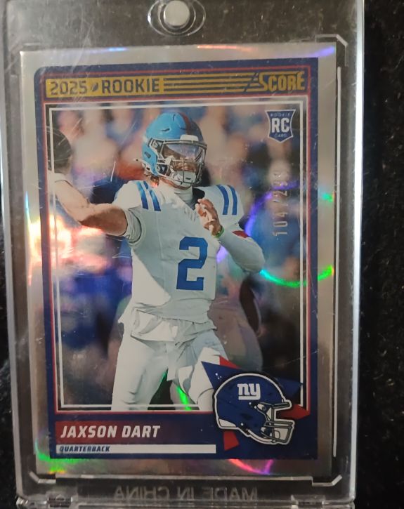 2025 Score #35 Jaxson Dart — front