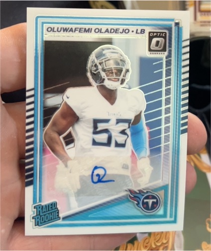 2025 Panini Donruss Optic #280 Oluwafemi Oladejo — front