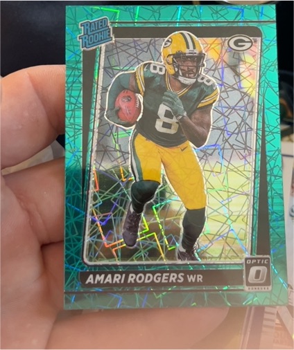 2021 Donruss Optic #261 Amari Rodgers — front