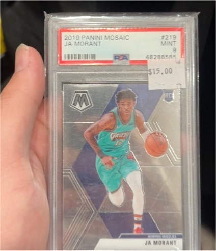 2019 Panini Mosaic #219 Ja Morant — front