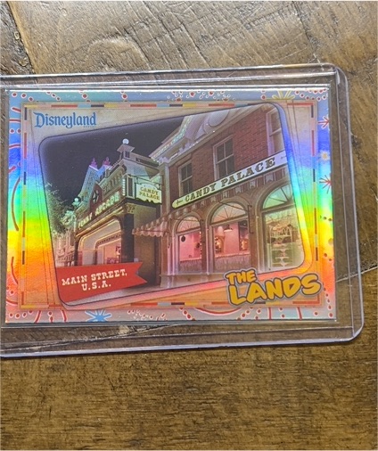 2025 Topps Disneyland 70th Anniversary #LNDS-1 The Lands Main Street U.S.A. — front