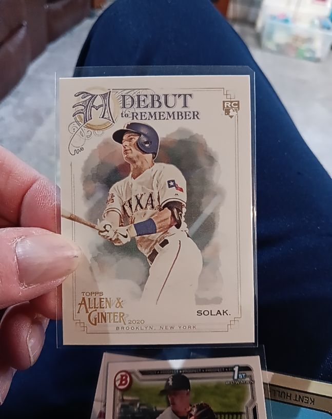 2020 Topps Allen & Ginter #DTR-24 Nick Solak — front