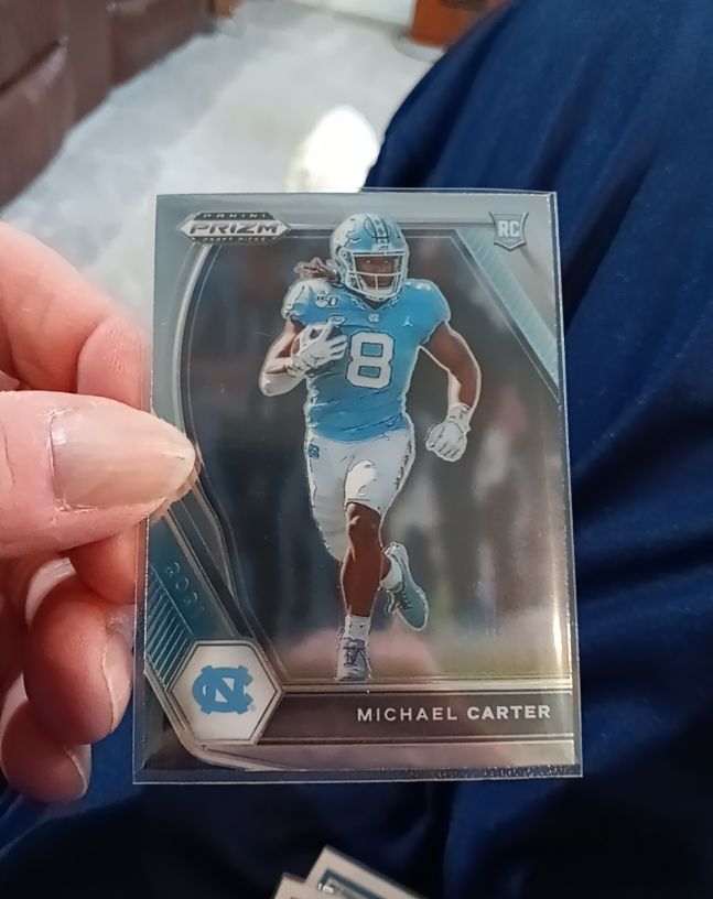 2021 Panini Prizm Draft Picks #158 Michael Carter — front