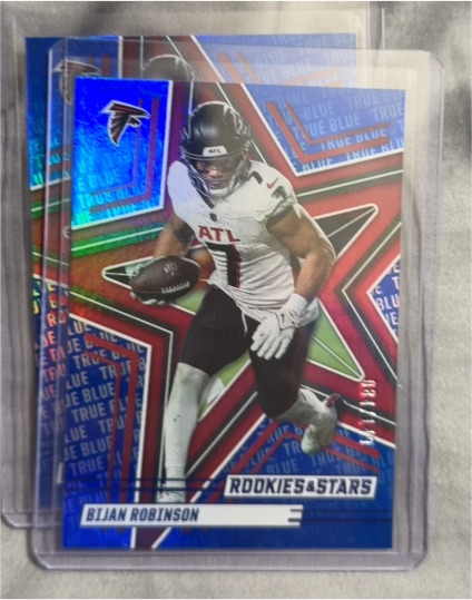 2025 Panini Rookies & Stars #90 Bijan Robinson — front