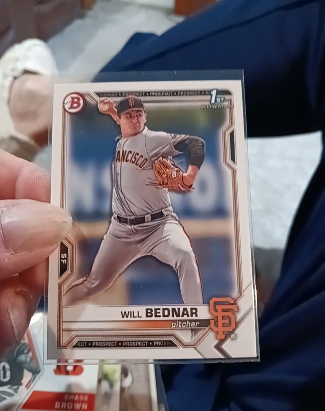 2021 Bowman Draft #BD-197 Will Bednar — front