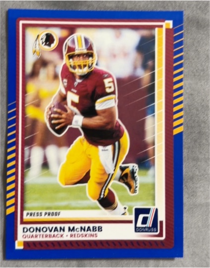 2025 Donruss #154 Donovan McNabb — front