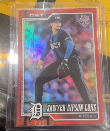 2026 Topps Series 1 #108 Sawyer Gipson-Long — front