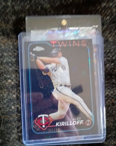 2024 Topps Chrome #206 Alex Kirilloff — front